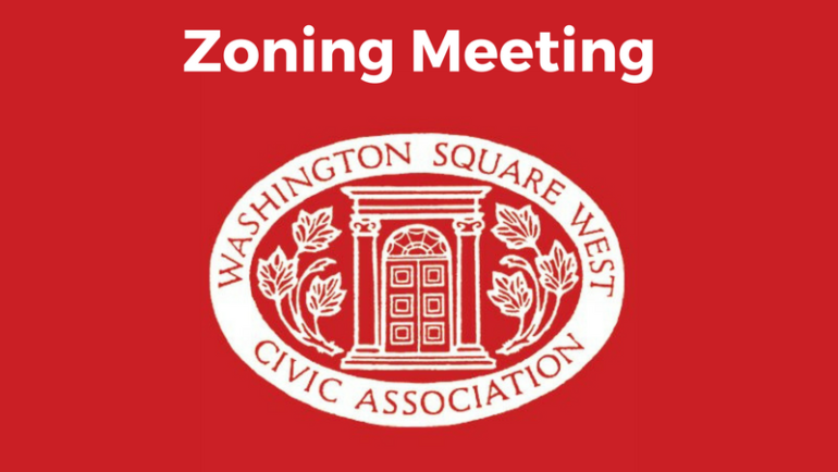 Zoning Meeting for August 23rd, 2016