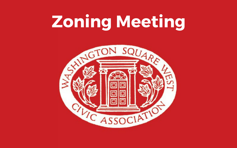 Zoning Meeting for August 23rd, 2016